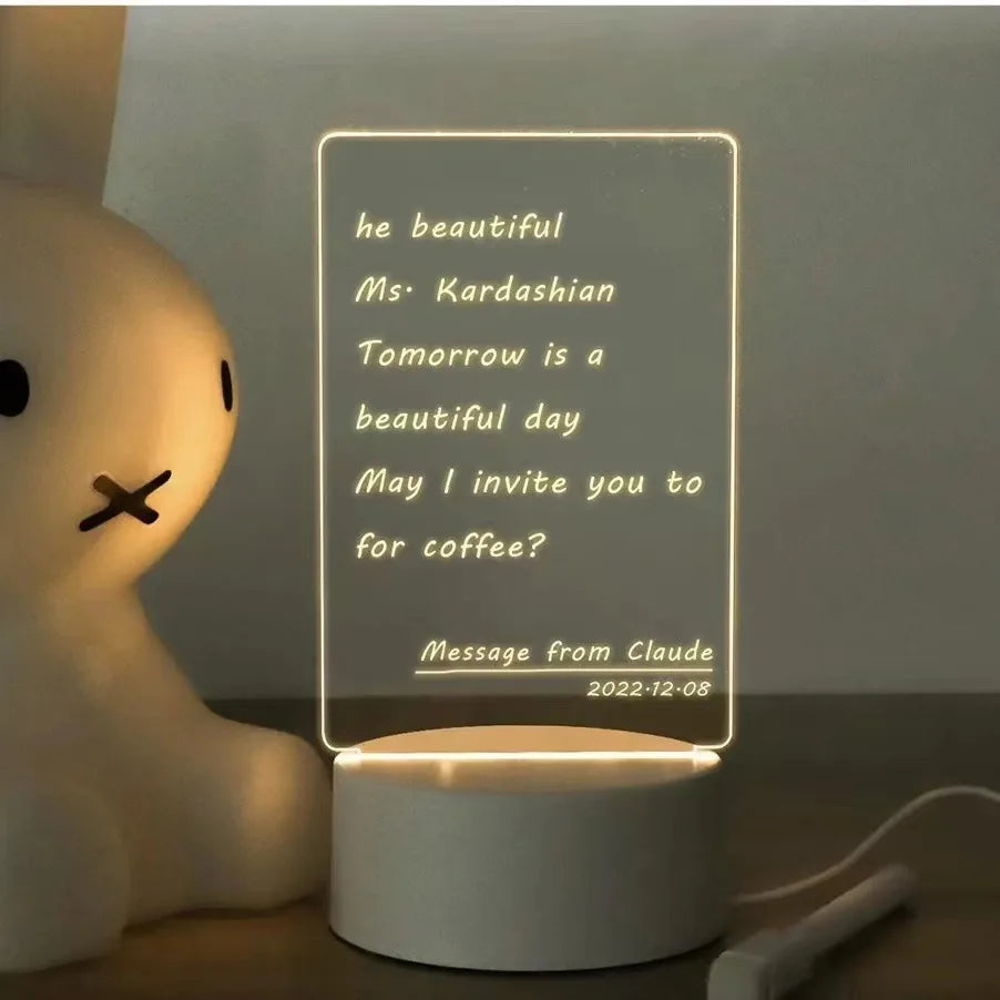 Creative Light up Notepad