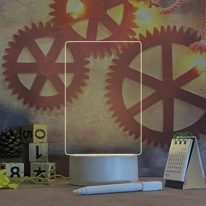 Creative Light up Notepad